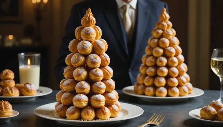 pièce montée en choux pour anniversaire