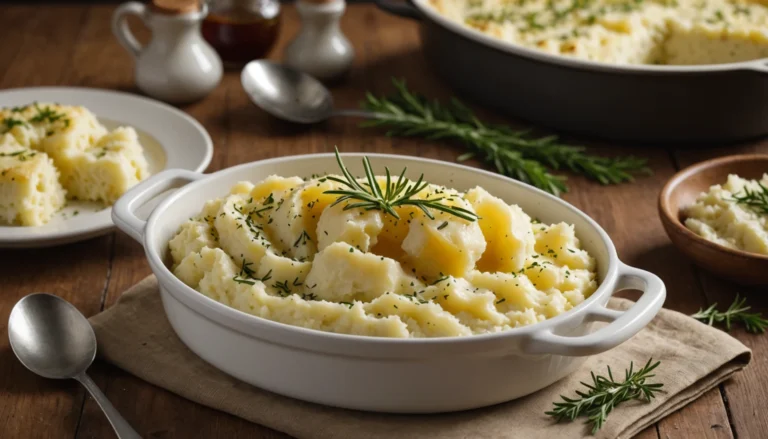écrasé de pommes de terre au four