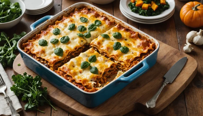 lasagne aux légumes d'hivers