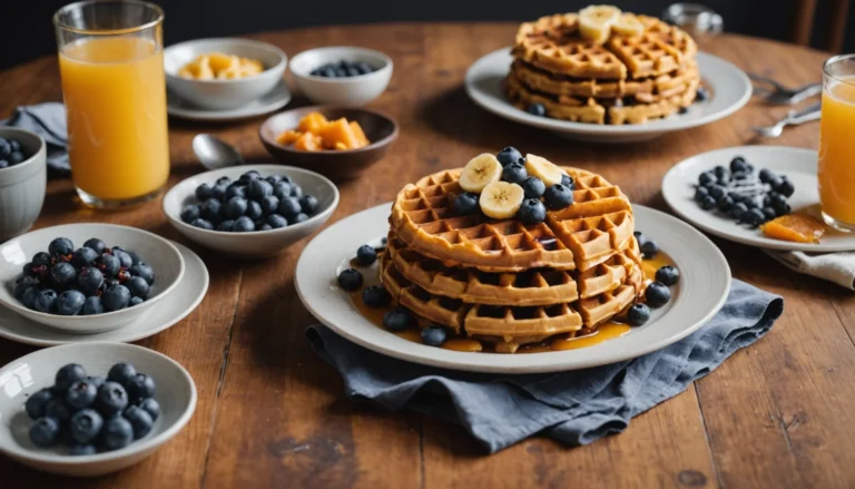 recette gaufre patate douce healthy