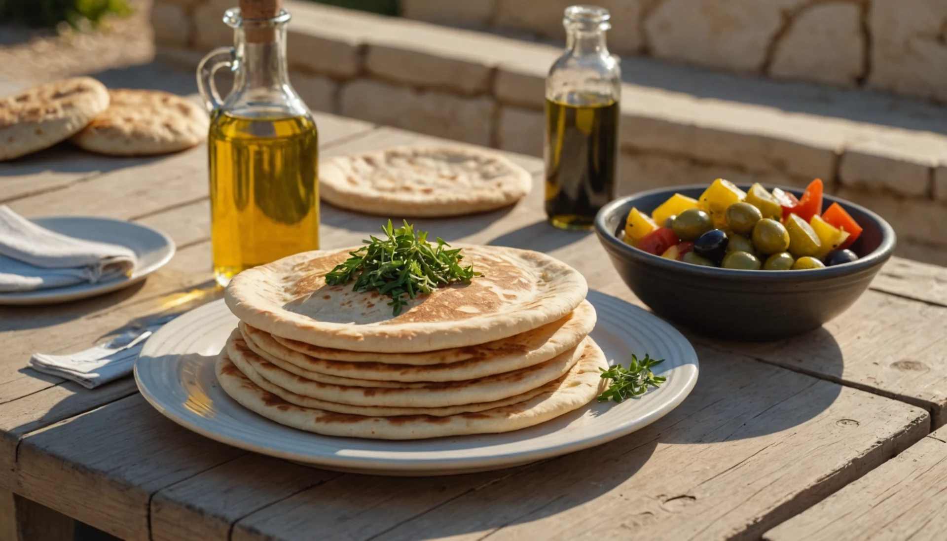pain pita grec