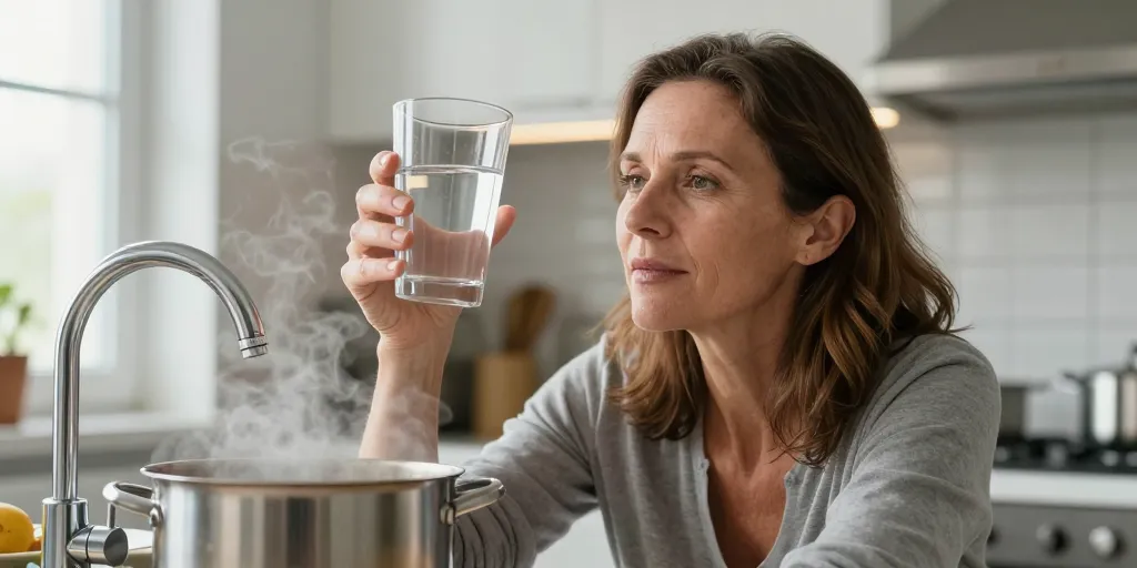 peut on cuisiner avec de l'eau adoucie
